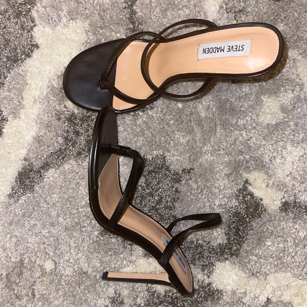 Steve Madden Black Heels